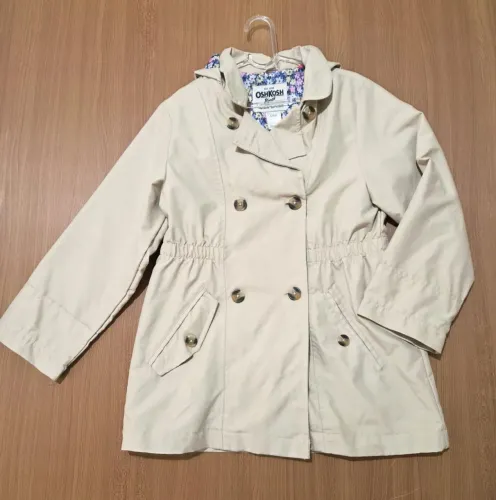 trench coat Oshkosh 6 anos