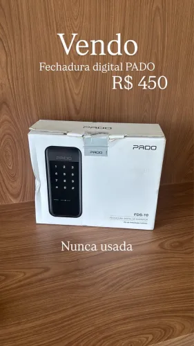 Fechadura digital de sobrepor PADO