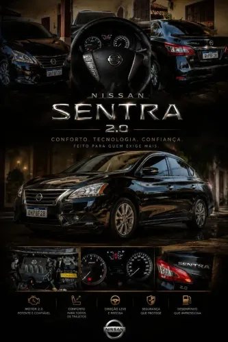 Nissan Sentra S 2.0/ 2.0 Flex Fuel 16V Mec. 2016