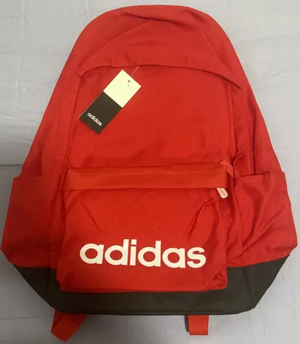 Mochila Adidas Vermelha Original Nova