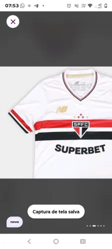 Camisa New Balance São Paulo