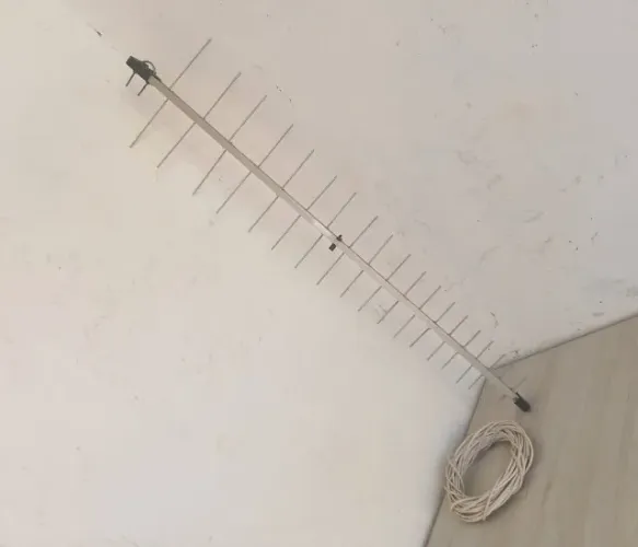 Antena Externa Para TV + Cabo Coaxial