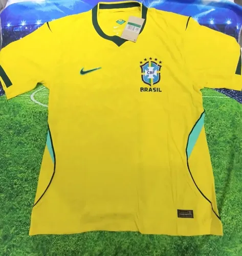 Camisa Masculina Brasil Copa 2026 Amarela Jogador 