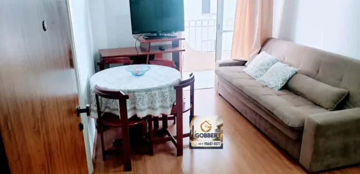 APARTAMENTO PRÓXIMO AO METRÔ,50M2 1 DORMITÓRIO,BANHO,SALA COM VARANDA, COZINHA,LAVANDERIA,