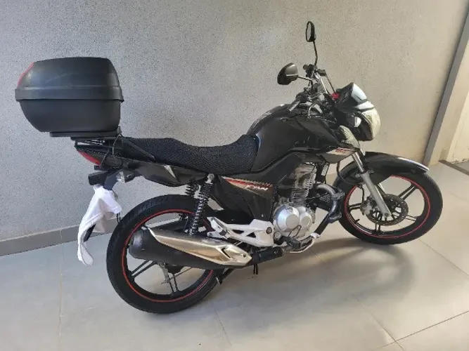 Honda CG 160 Fan ESDI Flex 2017 - Particular - Revisada ( Balueto + Capacetes e Capa)