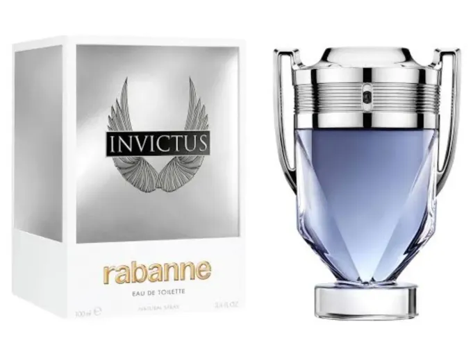 Perfume masculino Invictus da paco rabane de 100 ml