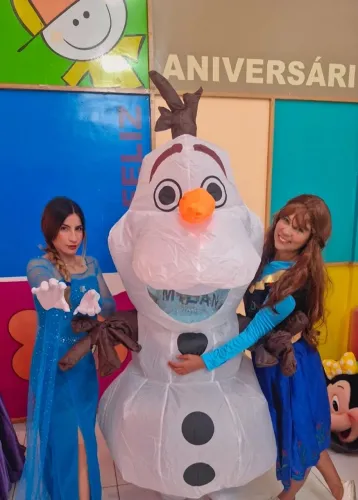 Frozen Personagens Vivos