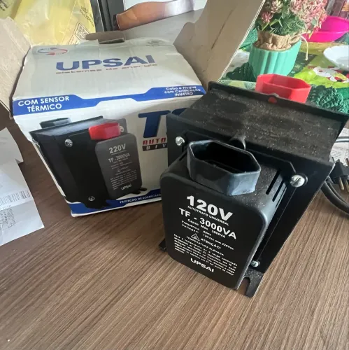 Transformador Trafo Tf 3000va 2100 Watts Tripolar 220v 110v E 220v 120v Upsai Iso 9001