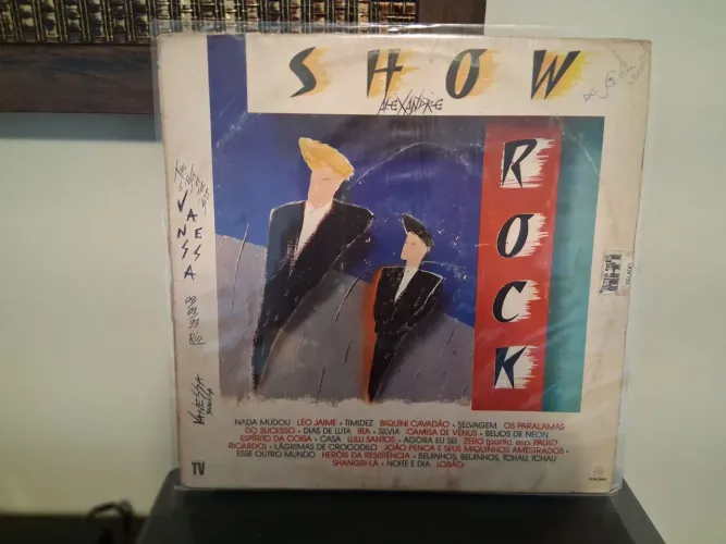 Disco de Vinil Show Rock Alexandre - Coletânea Anos 80