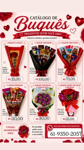 Buquê de flores com chocolate e cestas de chocolates para surpreender quem você ama  