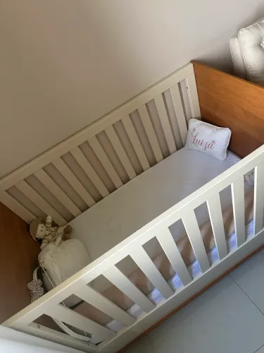 Berço americano 2em1+ colchão Ortobom