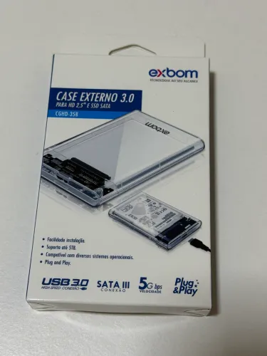 CASE ADAPTADOR PARA HD EXTERNO