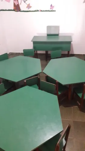 3 KITS DE MESA COM CADEIRAS 100% MADEIRA