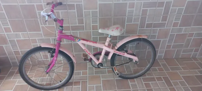 Bicicleta Caloi "Meninas Superpoderosas" (Rosa - Aro 20)
