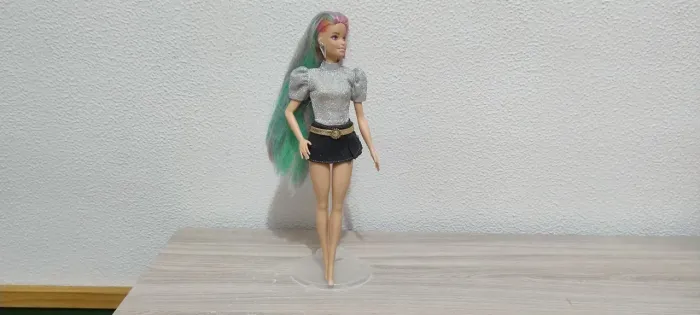 Barbie Leopard Rainbow Hair Mattel