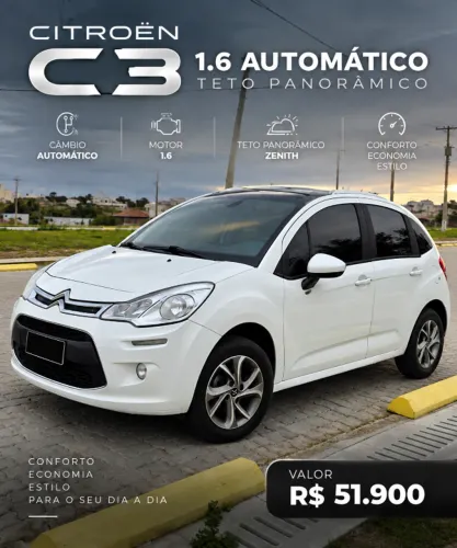 Citroen C3 Tendance 1.6 VTI Flex Start 16V Aut. 2018