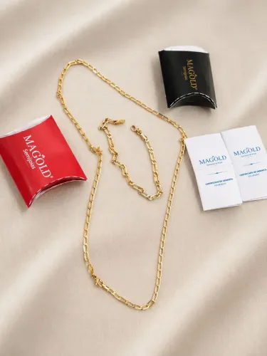 Cordão Magold masculino ( Pulseira de BRINDE)?