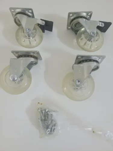 Rodízios silicone 