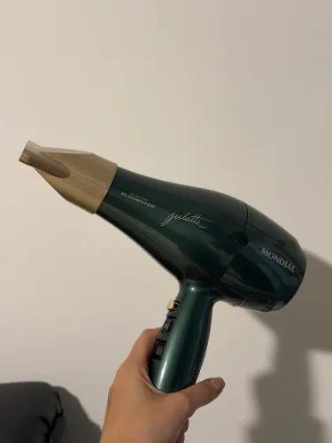 Secador de Cabelo By Juliette Mondial Verde Oliva 2000W 