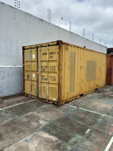 Container Marítimo de 6 Metros - Pronta Entrega em São Luís - Má