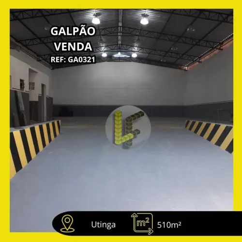 Galpão à venda, 510 m² por R$ 2.690.000,00 - Utinga - Santo André/SP
