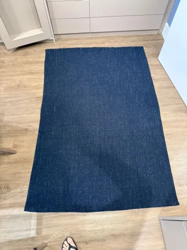 Tapete Azul Marinho Médio/Grande - Estilo Minimalista