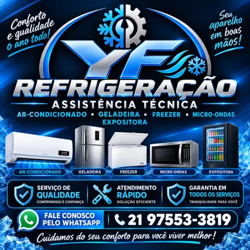 ? YF REFRIGERAÇÃO - ASSISTÊNCIA TÉCNICA ?