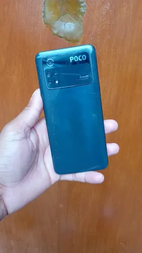 Celular poco M4 pro 256gb 8+4 ram (tela trincada mais funciona tudo)