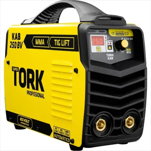 Solda Inversora Kab 250 Amperes Tig Eletrodo Bivolt Tork