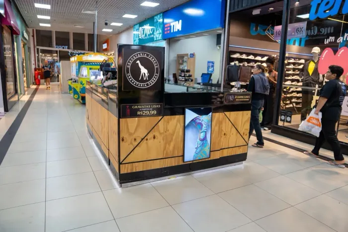 Quiosque Completo 3x2m para Shopping, Loja ou Stand
