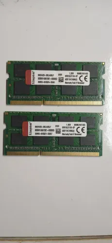 Kit de memórias ram DDR3 DESKTOP E NOTEBOOK (LEIA A DESCRIÇÃO)