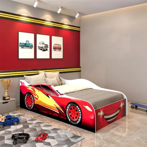 Cama do Relâmpago Mcqueen LACRADA