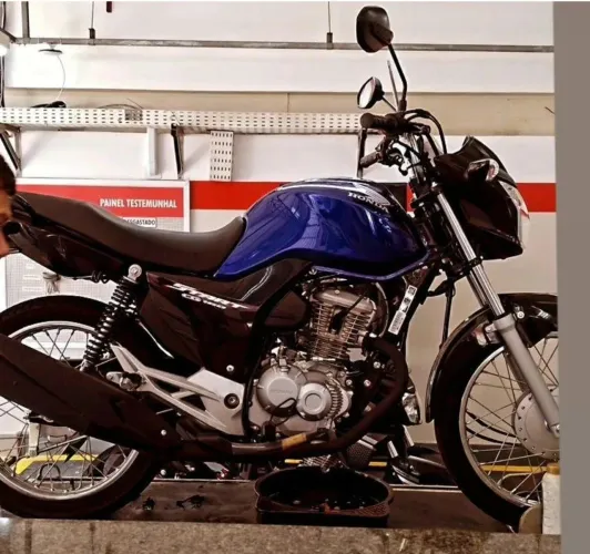 Moto Start Cg Ano 2023 Azul