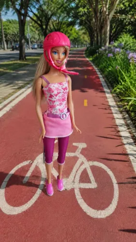 Barbie Mattel Ciclista