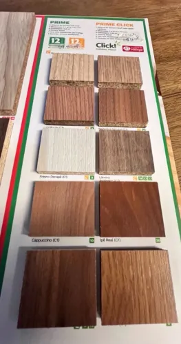 Piso laminado click