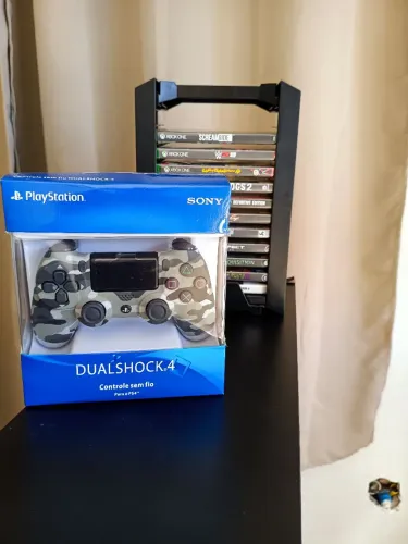 Controle ps4 sem fio via Bluetooth camuflado