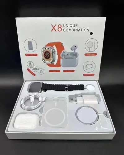 Kit smartwatch 8 em 1