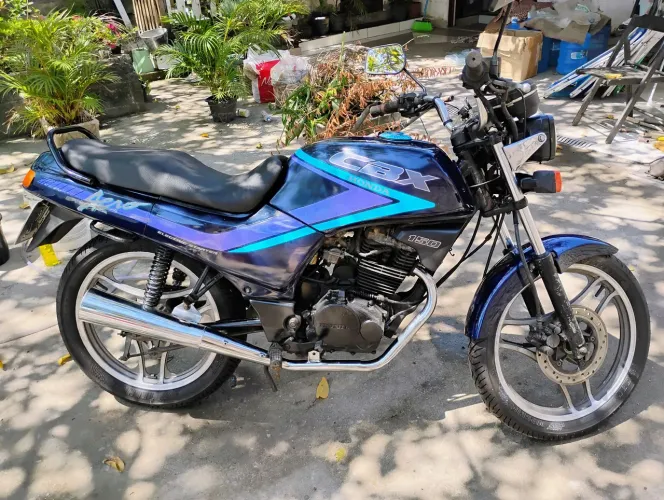 CBX 150 AERO raridade show quem andar gosta