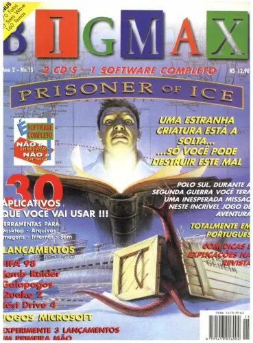 2 CD-ROM da Revista Bigmax Nº 15 - Editora Alfa - 1998