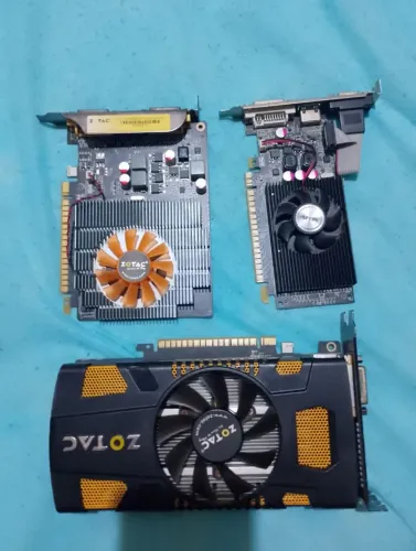 Placa de vídeo GT 610 e GT 630 2GB r$ 100 cada GTX 550 TI r$ 150 com garantia