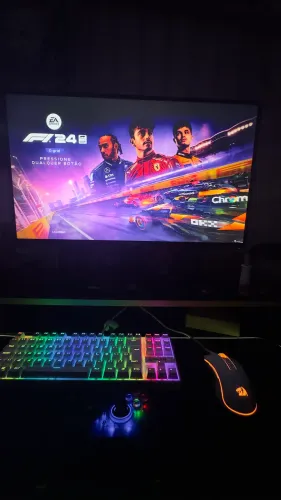 Kit Gamer Redragon Teclado Mecânico Kumara, RGB + Mouse Cobra M711,10000DPI