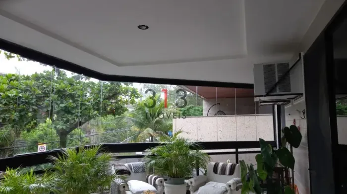 128204Oportunidade Apartamento de Frente 120m2 3 quartos 1 Suite Varandao de 40m2 com cort