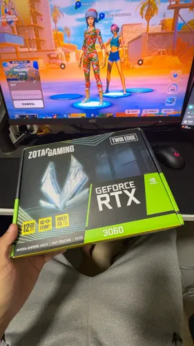 Placa de video Rtx 3060 12GB Zotac