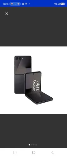 SANSUNG Z FLIP 7 NOVO LACRADO 256GB COM N.F.