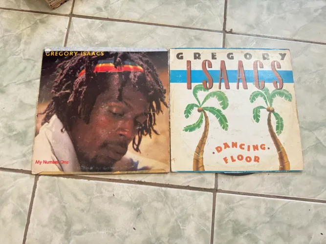 2 álbum disco de vinil gregory isaacs 