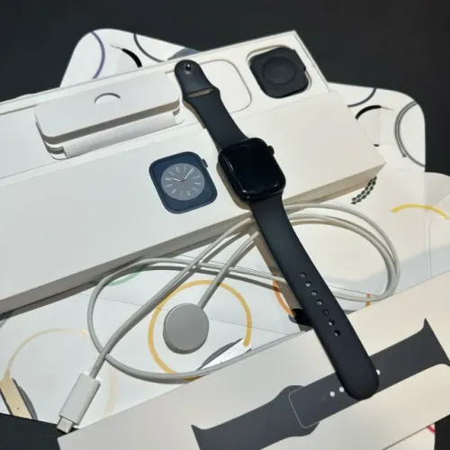 Apple Watch S9 45MM Midnight Impecável! Completo e pulseira EXTRA. Oportunidade Acc cartao