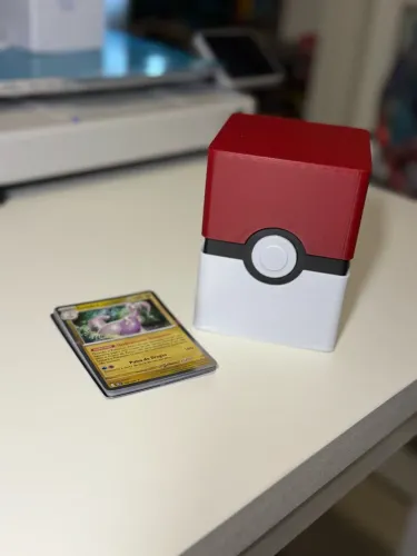 Porta-cartas Pokémon - Pokébola 3D