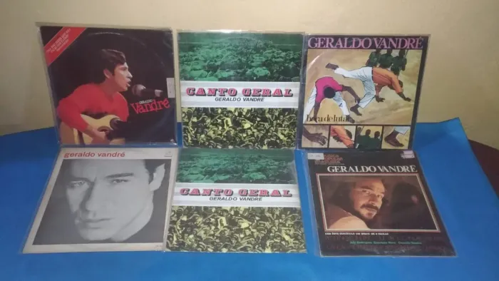 Geraldo Vandré LP Disco de vinil, vários, bom estado.