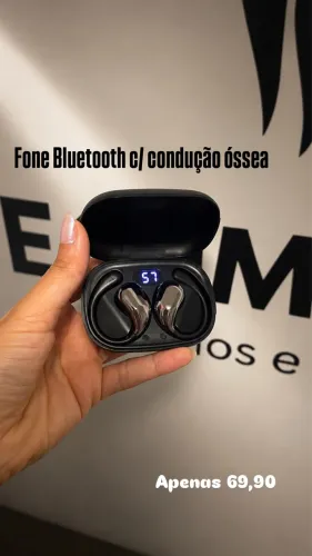Fone com condução óssea