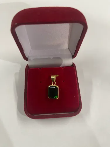 Pingente de Turmalina em ouro 18k